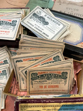 Load image into Gallery viewer, Antique French Labels in bundles of 8