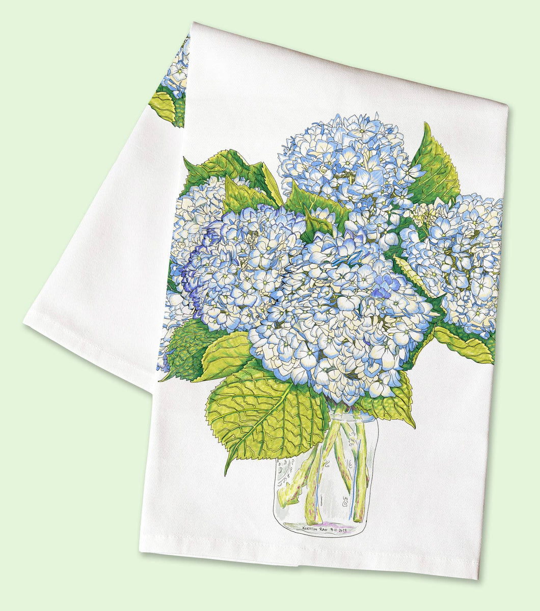 Nantucket Blooms - Tea Towel