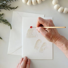 Load image into Gallery viewer, Warm + cozy paintable notecard