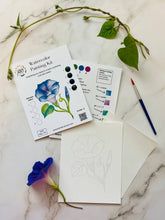 Load image into Gallery viewer, Morning Glory Watercolor Kit