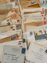 Load image into Gallery viewer, Vintage French Ephemera Envelopes in Sets of 10