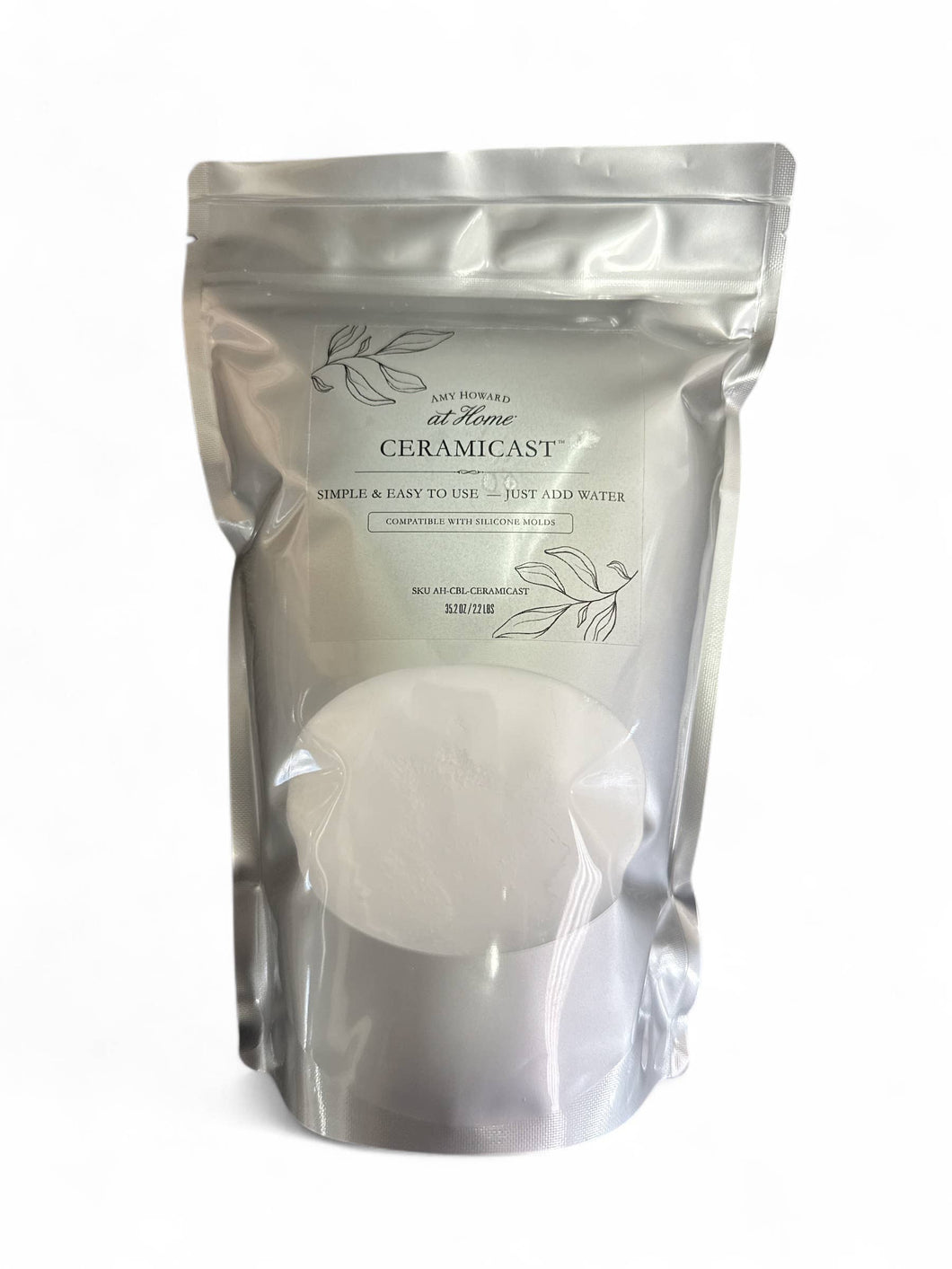 NEW Ceramicast  2.2lbs with Resealable Bag