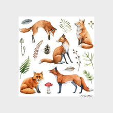 Load image into Gallery viewer, Fox Swedish Dishcloth | Reusable Paper Towels