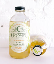 Load image into Gallery viewer, Lime Jalapeno Simple Syrup