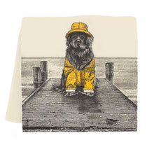 Load image into Gallery viewer, NEW Newfoundland Dog Tea Towel