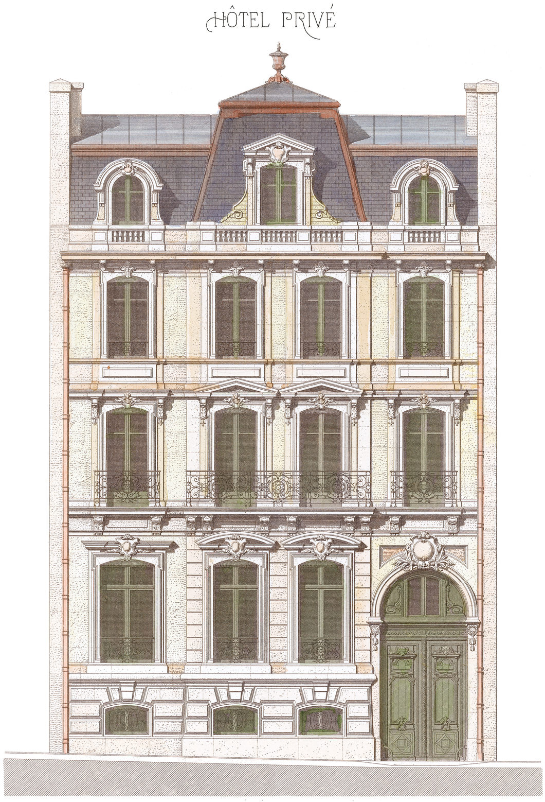 Architecture/ Hotel Prive I Hand Towel