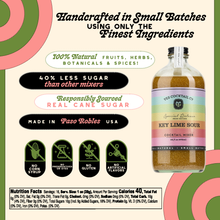 Load image into Gallery viewer, GLITTER Key Lime Sour Cocktail Mixer
