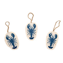 Load image into Gallery viewer, Rustic Lobster Ornament: Red