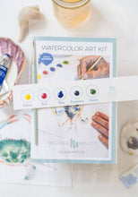 Load image into Gallery viewer, Watercolor Art Kit- Blue Claw Crab