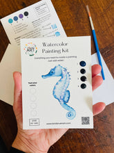 Load image into Gallery viewer, Seahorse Watercolor Kit
