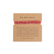 Load image into Gallery viewer, The Red String Bracelet Card