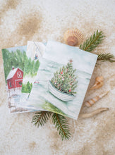 Load image into Gallery viewer, &quot;Boater&#39;s Tree&quot; watercolor notecard