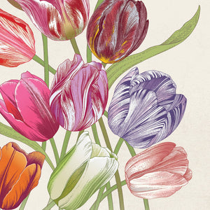 Eleven Tulips 5x7 Single Notecard