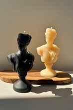 Load image into Gallery viewer, Artemis Bust Candle: Greek Goddess Soy Wax Sculpture: Light Pink / Unscented