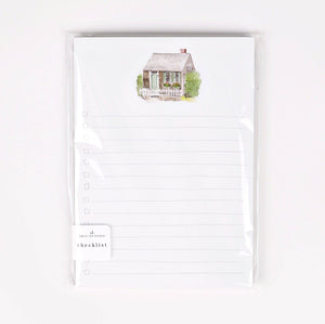 Checklist notepad: Cottage