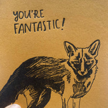 Load image into Gallery viewer, Fantastic Fox Card
