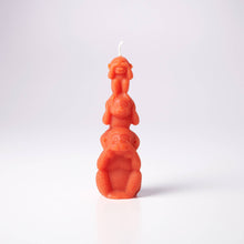 Load image into Gallery viewer, Wise Monkey Beeswax Candle: Turquoise