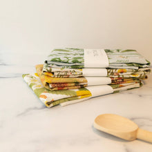 Load image into Gallery viewer, HERB GARDEN | 100% LINEN TEA TOWEL