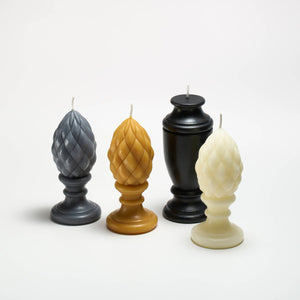 Vessel Beeswax Candles: Antique