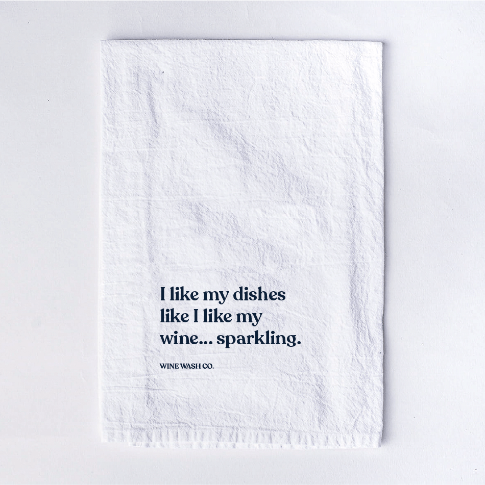 Tipsy Towel™ - Sparkling Wine