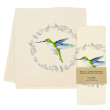 Load image into Gallery viewer, Hummingbird Tea Towel