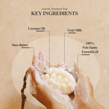 Load image into Gallery viewer, Palo Santo + Shea Butter Bar Soap