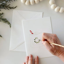 Load image into Gallery viewer, Warm + cozy paintable notecard