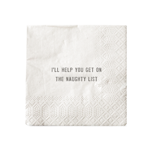 Holiday Cocktail Napkins - Assorted Set of 12 Packs