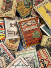 Load image into Gallery viewer, 10 Antique and Vintage European Matchbox Labels