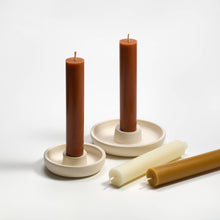 Load image into Gallery viewer, 9" Column Taper Candles: Wild plum