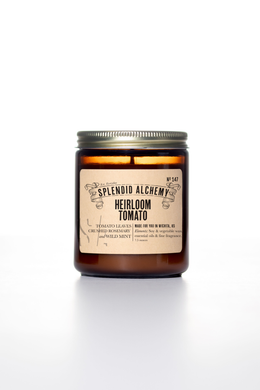 Heirloom Tomato Amber Jar Candle