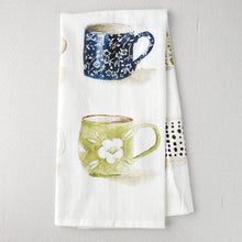 Load image into Gallery viewer, Tea towel - mugs