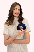 Load image into Gallery viewer, Velvet Coin Purse - Elegant Fox