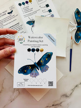 Load image into Gallery viewer, Midnight Moth Watercolor Kit