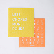 Load image into Gallery viewer, Biodegradable Dish Cloths – Yellow/Orange Set