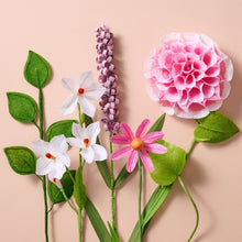 Load image into Gallery viewer, Silk Paper Cone Flowers - Pink