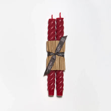 Load image into Gallery viewer, 10" Rope Taper Candles: Robin's egg blue