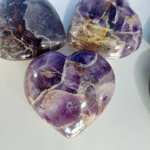Load image into Gallery viewer, Amethyst Heart Healing Crystal Stone