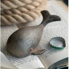 Load image into Gallery viewer, Pewter Whale Bottle Opener