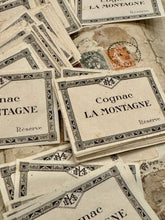 Load image into Gallery viewer, RARE Antique French Cognac Labels in bundles of 5