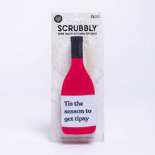 Load image into Gallery viewer, Holiday Scrubbly™ Sponge - Tipsy Season