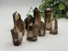 Load image into Gallery viewer, Smoky Quartz Crystal Polished Points - BRAZIL: 1 KG ( 15-20 Pieces)