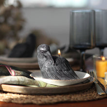 Load image into Gallery viewer, Crow Candle – 100% Beeswax – Black – 4” Handcrafted