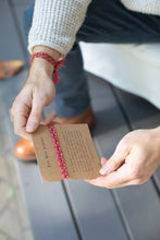 Load image into Gallery viewer, The Red String Bracelet Card