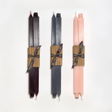 Load image into Gallery viewer, 16" Square Taper Candles: Blush