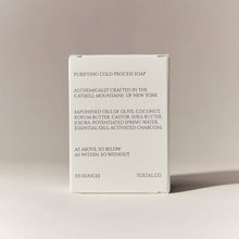 Load image into Gallery viewer, Obsidian Purifying Activated Charcoal Bar Soap