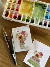 Load image into Gallery viewer, "Next Chapter" Watercolor Congratulations Card