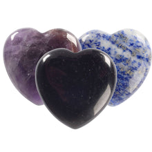 Load image into Gallery viewer, Stone Hearts: BLACK OBSIDIAN