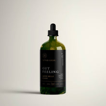 Load image into Gallery viewer, GUT FEELING / Happy Belly Elixir: 4oz Glass Bottle with Glass Pipette