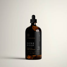 Load image into Gallery viewer, BONE DEEP / Muscle &amp; Joint Support: 4oz Glass Bottle with Glass Pipette